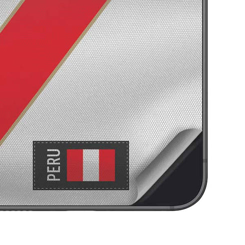 Peru Soccer Flag Galaxy S25 Plus Skin